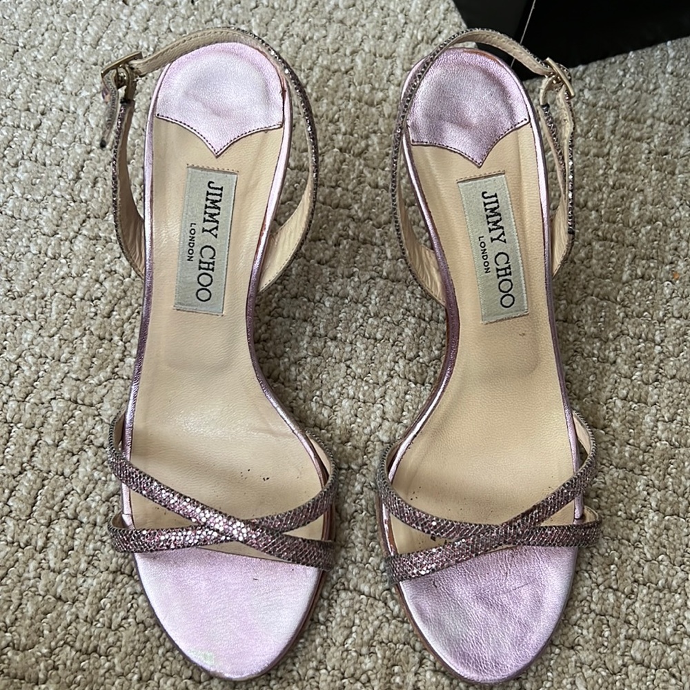 Jimmy Choo Pink/Lavender Sandals